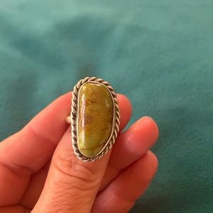 Green Turquoise Ring